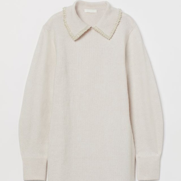 Collared Knit Dress - Picture 1 of 4